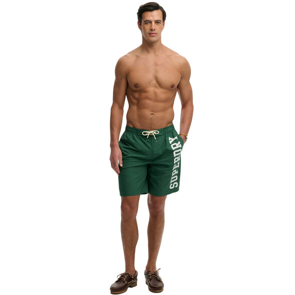 SUPERDRY LOGO 19'' BOARDSHORT ΜΑΓΙΩ ΑΝΔΡΙΚΟ M3010268A-JA1