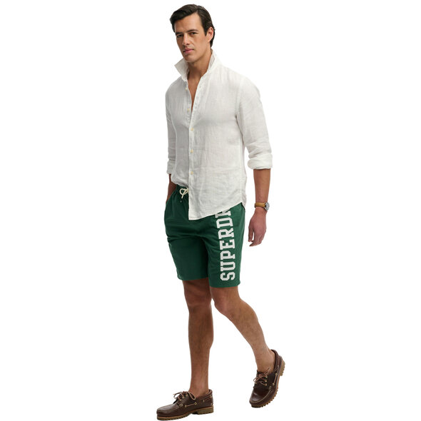 SUPERDRY LOGO 19'' BOARDSHORT ΜΑΓΙΩ ΑΝΔΡΙΚΟ M3010268A-JA1