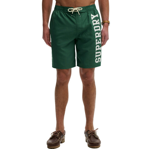 SUPERDRY LOGO 19'' BOARDSHORT ΜΑΓΙΩ ΑΝΔΡΙΚΟ M3010268A-JA1