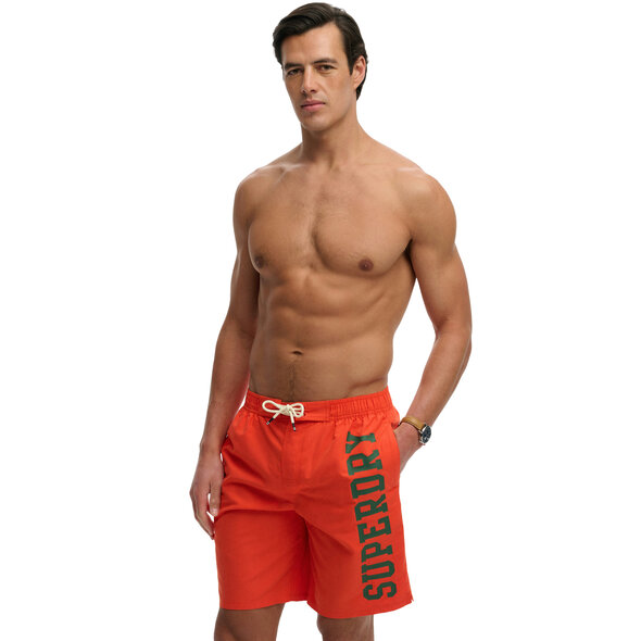 SUPERDRY LOGO 19'' BOARDSHORT ΜΑΓΙΩ ΑΝΔΡΙΚΟ M3010268A-UM2