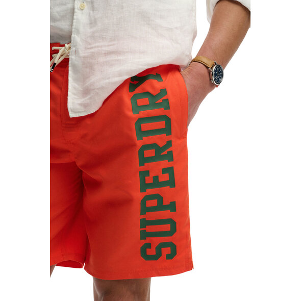SUPERDRY LOGO 19'' BOARDSHORT ΜΑΓΙΩ ΑΝΔΡΙΚΟ M3010268A-UM2