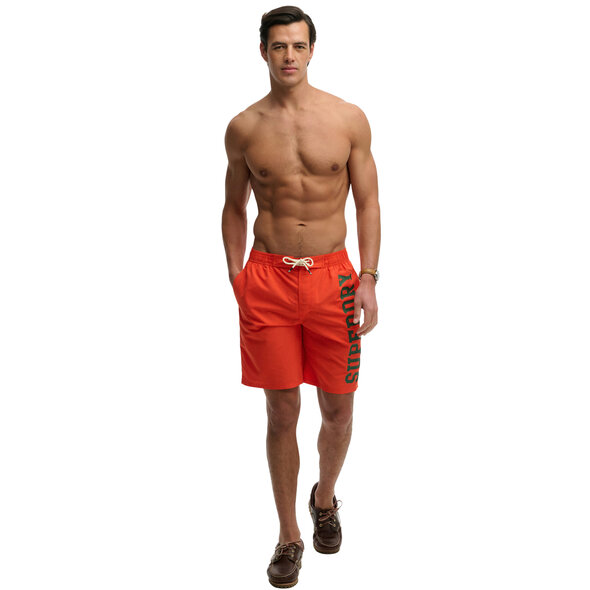 SUPERDRY LOGO 19'' BOARDSHORT ΜΑΓΙΩ ΑΝΔΡΙΚΟ M3010268A-UM2