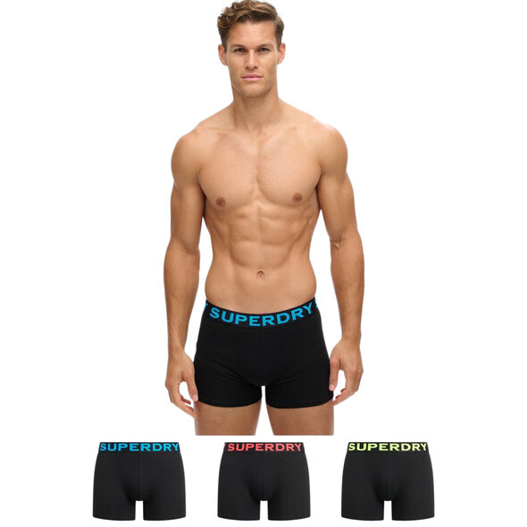 SUPERDRY 3-PACK BOXER ΕΣΩΡΟΥΧA ΑΝΔΡΙΚA M3110452B-1MN