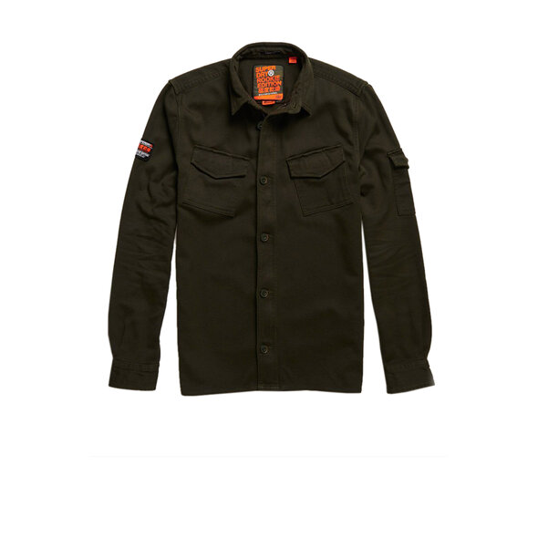 SUPERDRY PATCH PATROL ΠΟΥΚΑΜΙΣΟ ΑΝΔΡΙΚΟ M4000010A-KW2