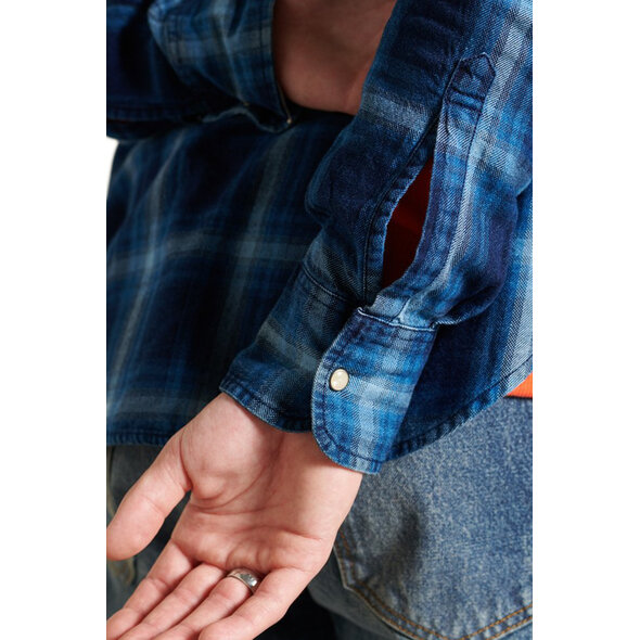 SUPERDRY RESURRECTION DENIM ΠΟΥΚΑΜΙΣΟ ΑΝΔΡIKO M4010461A-6IN