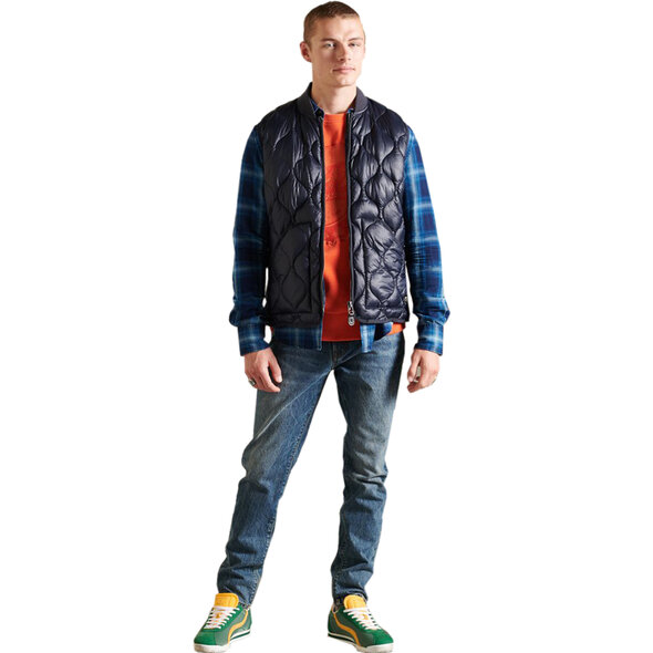 SUPERDRY RESURRECTION DENIM ΠΟΥΚΑΜΙΣΟ ΑΝΔΡIKO M4010461A-6IN