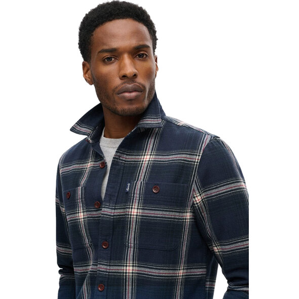 SUPERDRY VINTAGE CHECK OVERSHIRT ΑΝΔΡΙΚΟ M4010651A-B4M