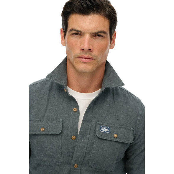 SUPERDRY TRAILSMAN FLANNEL ΠΟΥΚΑΜΙΣΟ ΑΝΔΡIKO M4010723A-6SI