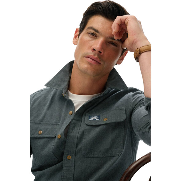 SUPERDRY TRAILSMAN FLANNEL ΠΟΥΚΑΜΙΣΟ ΑΝΔΡIKO M4010723A-6SI