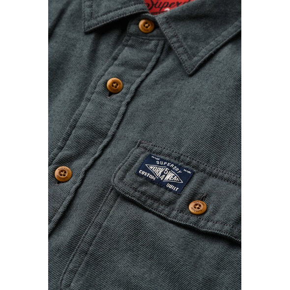 SUPERDRY TRAILSMAN FLANNEL ΠΟΥΚΑΜΙΣΟ ΑΝΔΡIKO M4010723A-6SI