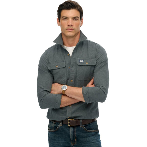SUPERDRY TRAILSMAN FLANNEL ΠΟΥΚΑΜΙΣΟ ΑΝΔΡIKO M4010723A-6SI