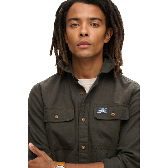 SUPERDRY TRAILSMAN FLANNEL ΠΟΥΚΑΜΙΣΟ ΑΝΔΡIKO M4010723A-8TQ