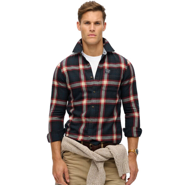 SUPERDRY LUMBERJACK CHECK ΠΟΥΚΑΜΙΣΟ ΑΝΔΡIKO M4010727A-C1P