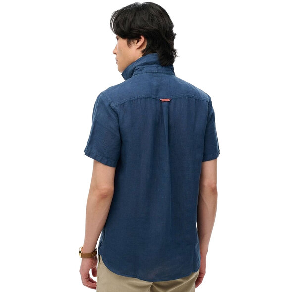 SUPERDRY 'VACATION' ΛΙΝΟ ΠΟΥΚΑΜΙΣΟ ΑΝΔΡΙΚΟ M4010937A-11S