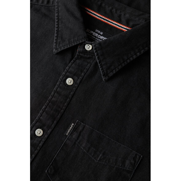 SUPERDRY ESSENTIALS DENIM ΠΟΥΚΑΜΙΣΟ ΑΝΔΡΙΚΟ M4011065A-12A