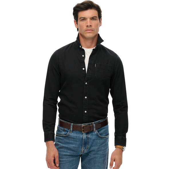 SUPERDRY ESSENTIALS DENIM ΠΟΥΚΑΜΙΣΟ ΑΝΔΡΙΚΟ M4011065A-12A