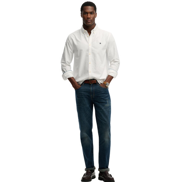 SUPERDRY PREPPY OXFORD ΠΟΥΚΑΜΙΣΟ ΑΝΔΡΙΚΟ M4011100A-01C