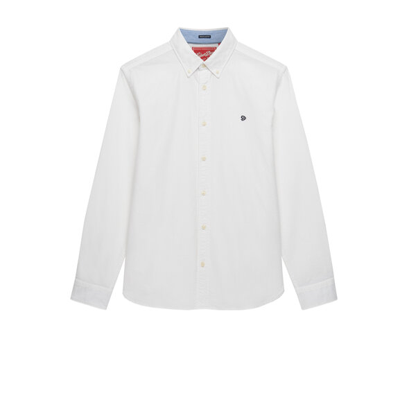 SUPERDRY PREPPY OXFORD ΠΟΥΚΑΜΙΣΟ ΑΝΔΡΙΚΟ M4011100A-01C