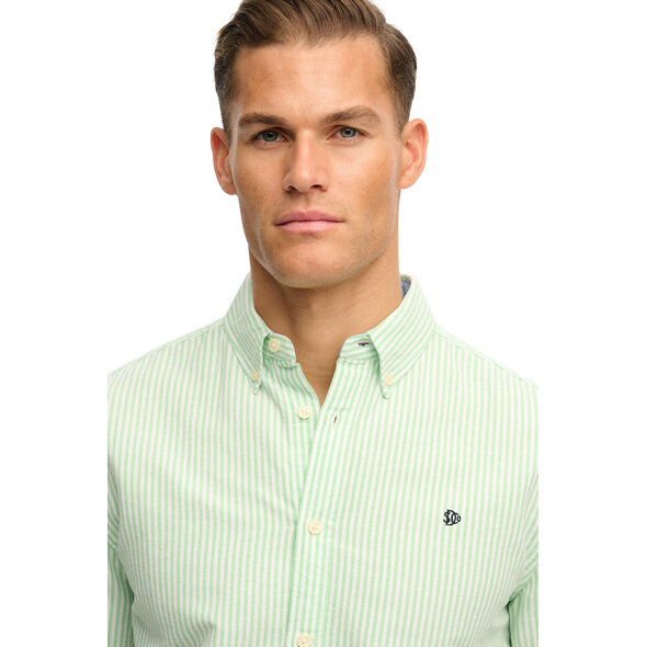 SUPERDRY PREPPY OXFORD ΠΟΥΚΑΜΙΣΟ ΑΝΔΡΙΚΟ M4011100A-GSM