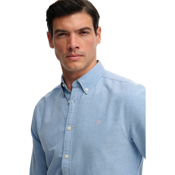 SUPERDRY PREPPY OXFORD ΠΟΥΚΑΜΙΣΟ ΑΝΔΡΙΚΟ M4011100A-J3A