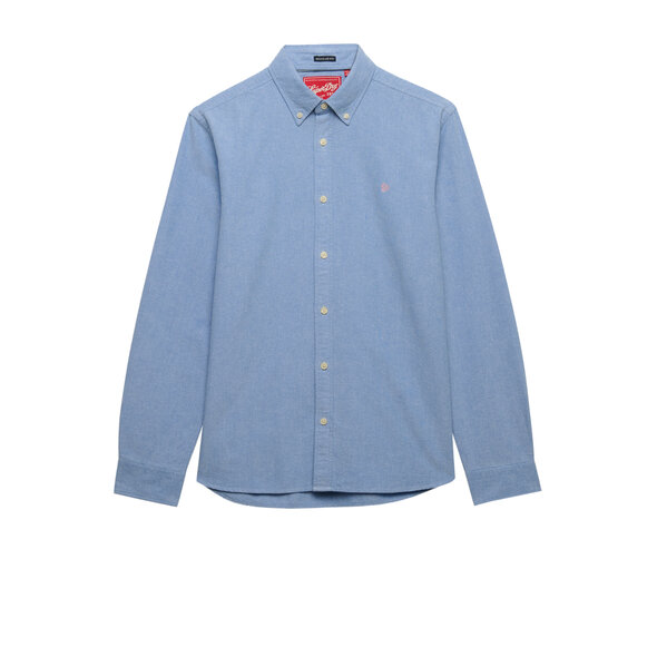 SUPERDRY PREPPY OXFORD ΠΟΥΚΑΜΙΣΟ ΑΝΔΡΙΚΟ M4011100A-J3A
