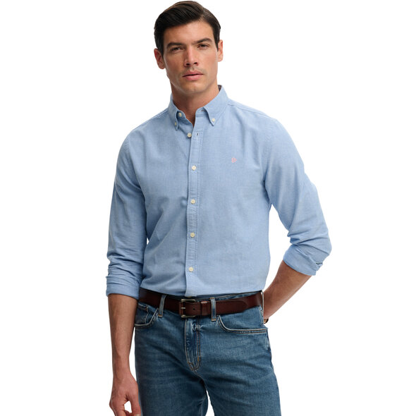 SUPERDRY PREPPY OXFORD ΠΟΥΚΑΜΙΣΟ ΑΝΔΡΙΚΟ M4011100A-J3A