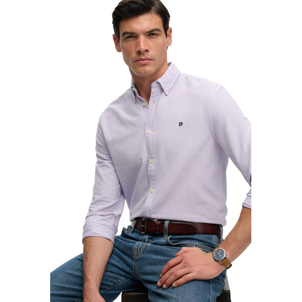 SUPERDRY PREPPY OXFORD ΠΟΥΚΑΜΙΣΟ ΑΝΔΡΙΚΟ M4011100A-J8O