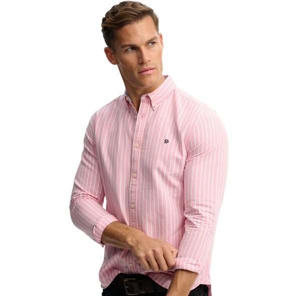 SUPERDRY PREPPY OXFORD ΠΟΥΚΑΜΙΣΟ ΑΝΔΡΙΚΟ M4011100A-J8Q