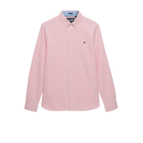 SUPERDRY PREPPY OXFORD ΠΟΥΚΑΜΙΣΟ ΑΝΔΡΙΚΟ M4011100A-J8Q