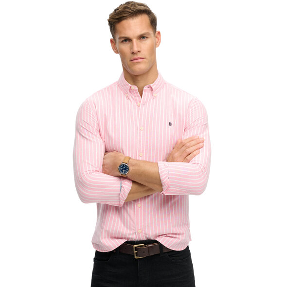 SUPERDRY PREPPY OXFORD ΠΟΥΚΑΜΙΣΟ ΑΝΔΡΙΚΟ M4011100A-J8Q