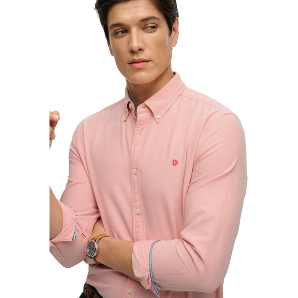 SUPERDRY PREPPY OXFORD ΠΟΥΚΑΜΙΣΟ ΑΝΔΡΙΚΟ M4011100A-J8R