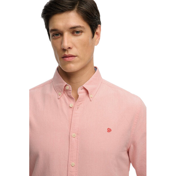 SUPERDRY PREPPY OXFORD ΠΟΥΚΑΜΙΣΟ ΑΝΔΡΙΚΟ M4011100A-J8R