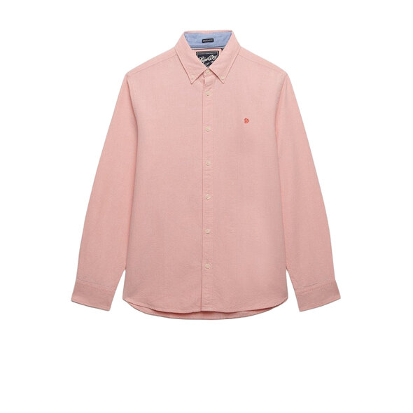 SUPERDRY PREPPY OXFORD ΠΟΥΚΑΜΙΣΟ ΑΝΔΡΙΚΟ M4011100A-J8R