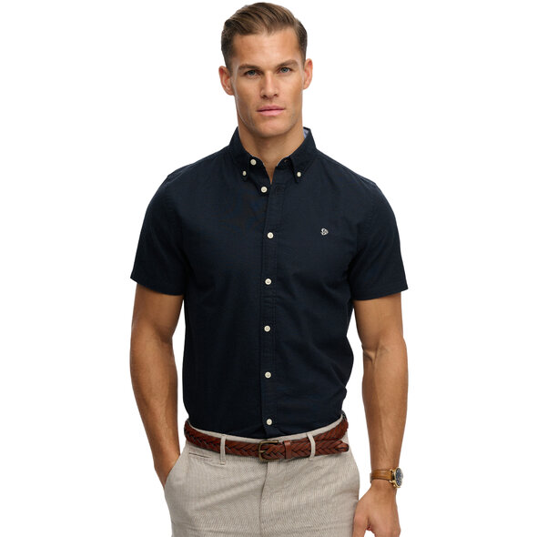SUPERDRY PREPPY OXFORD ΠΟΥΚΑΜΙΣΟ ΑΝΔΡΙΚΟ M4011101A-98T
