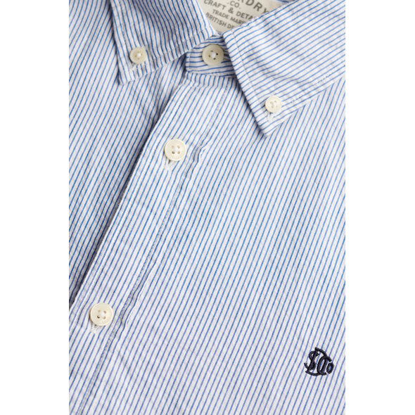 SUPERDRY CLASSIC SEERSUCKER ΠΟΥΚΑΜΙΣΟ ΑΝΔΡΙΚΟ M4011102A-3CU