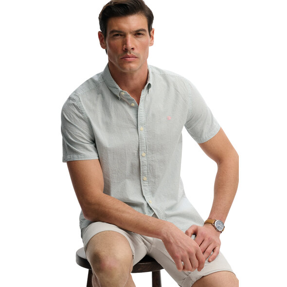SUPERDRY CLASSIC SEERSUCKER ΠΟΥΚΑΜΙΣΟ ΑΝΔΡΙΚΟ M4011102A-J8G