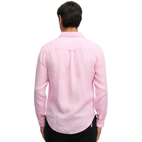 SUPERDRY STUD RIVIERA LINEN ΠΟΥΚΑΜΙΣΟ ΑΝΔΡΙΚΟ M4011103A-J3B