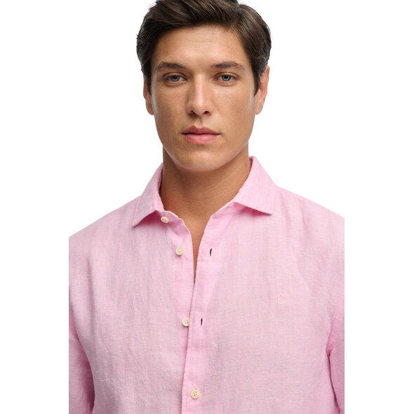 SUPERDRY STUD RIVIERA LINEN ΠΟΥΚΑΜΙΣΟ ΑΝΔΡΙΚΟ M4011103A-J3B