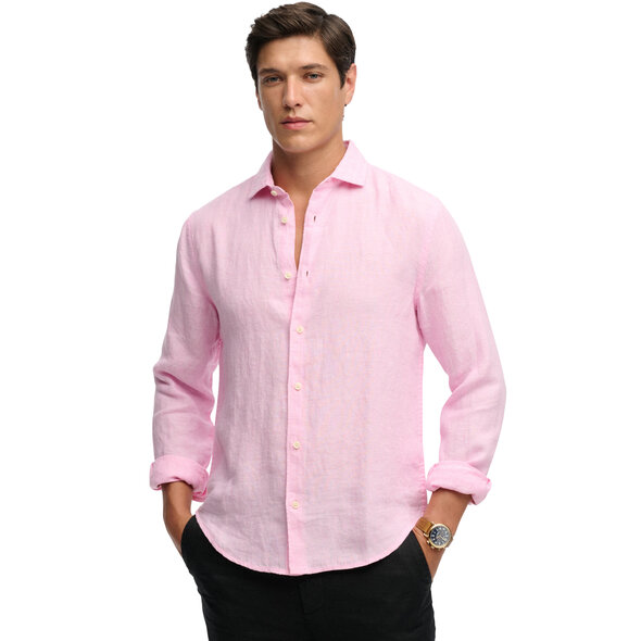 SUPERDRY STUD RIVIERA LINEN ΠΟΥΚΑΜΙΣΟ ΑΝΔΡΙΚΟ M4011103A-J3B