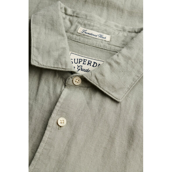 SUPERDRY STUD RIVIERA LINEN ΠΟΥΚΑΜΙΣΟ ΑΝΔΡΙΚΟ M4011103A-J3C
