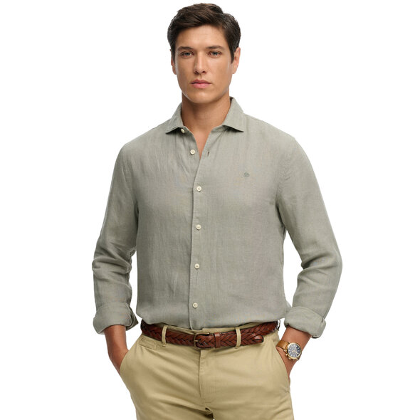 SUPERDRY STUD RIVIERA LINEN ΠΟΥΚΑΜΙΣΟ ΑΝΔΡΙΚΟ M4011103A-J3C