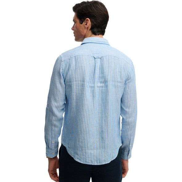 SUPERDRY STUD RIVIERA LINEN ΠΟΥΚΑΜΙΣΟ ΑΝΔΡΙΚΟ M4011103A-J9E