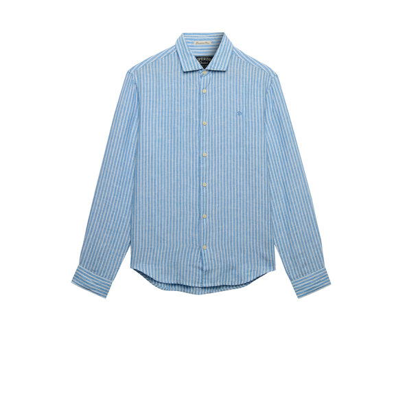 SUPERDRY STUD RIVIERA LINEN ΠΟΥΚΑΜΙΣΟ ΑΝΔΡΙΚΟ M4011103A-J9E