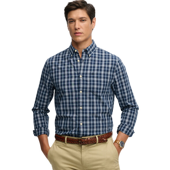 SUPERDRY PREPPY POPLIN ΠΟΥΚΑΜΙΣΟ ΑΝΔΡΙΚΟ M4011107A-J8V