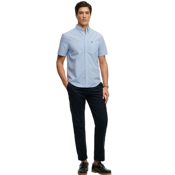 SUPERDRY PREPPY POPLIN ΠΟΥΚΑΜΙΣΟ ΑΝΔΡΙΚΟ M4011108A-LDS