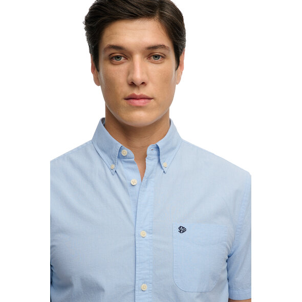 SUPERDRY PREPPY POPLIN ΠΟΥΚΑΜΙΣΟ ΑΝΔΡΙΚΟ M4011108A-LDS