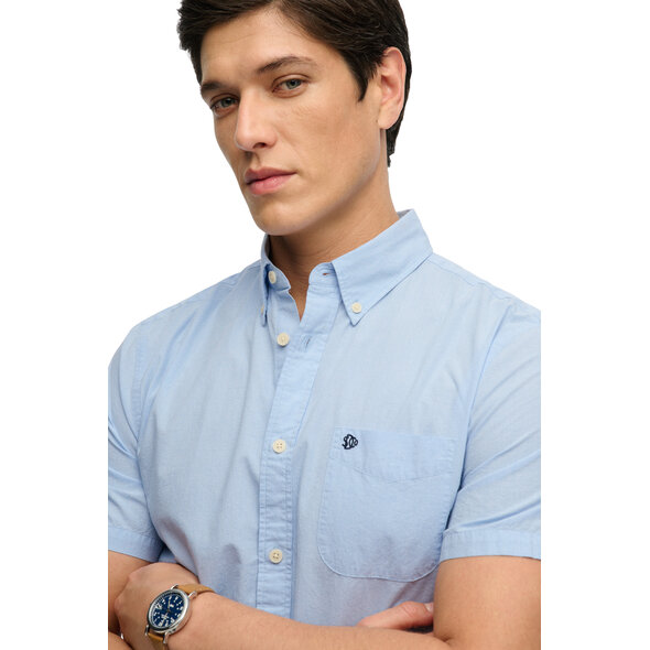 SUPERDRY PREPPY POPLIN ΠΟΥΚΑΜΙΣΟ ΑΝΔΡΙΚΟ M4011108A-LDS