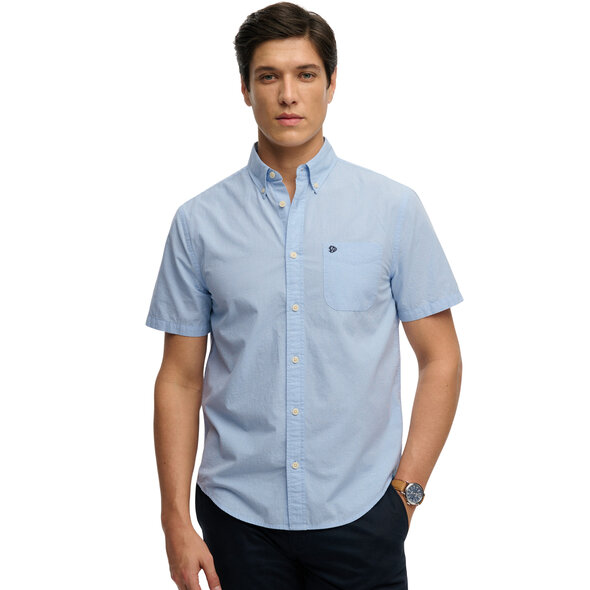 SUPERDRY PREPPY POPLIN ΠΟΥΚΑΜΙΣΟ ΑΝΔΡΙΚΟ M4011108A-LDS
