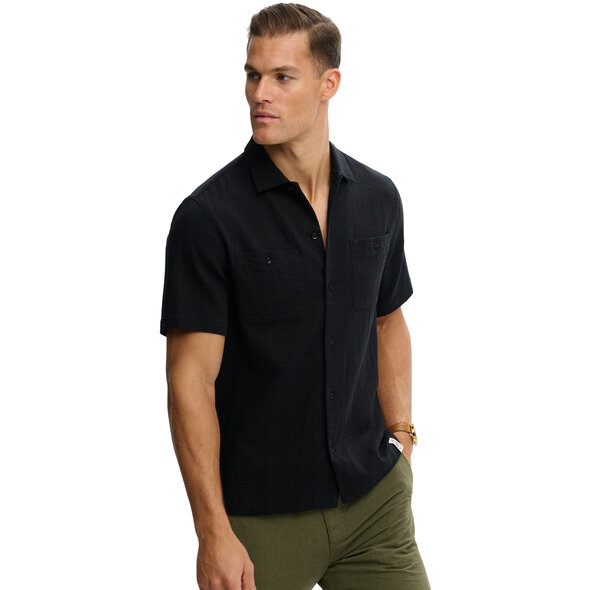 SUPERDRY STUD MERCHANT TEXTURED ΠΟΥΚΑΜΙΣΟ ΑΝΔΡΙΚΟ M4011123A-02A