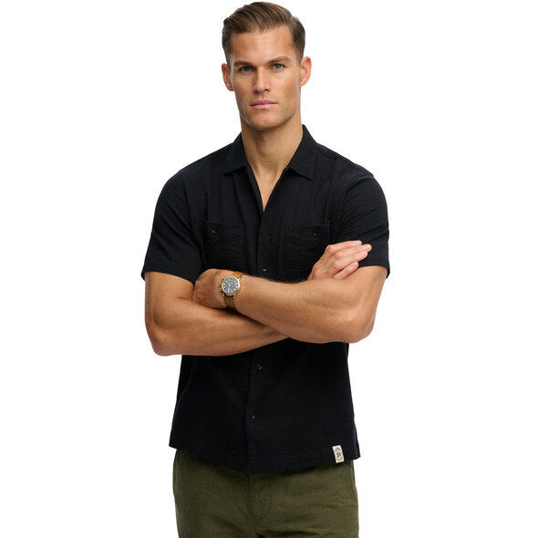 SUPERDRY STUD MERCHANT TEXTURED ΠΟΥΚΑΜΙΣΟ ΑΝΔΡΙΚΟ M4011123A-02A